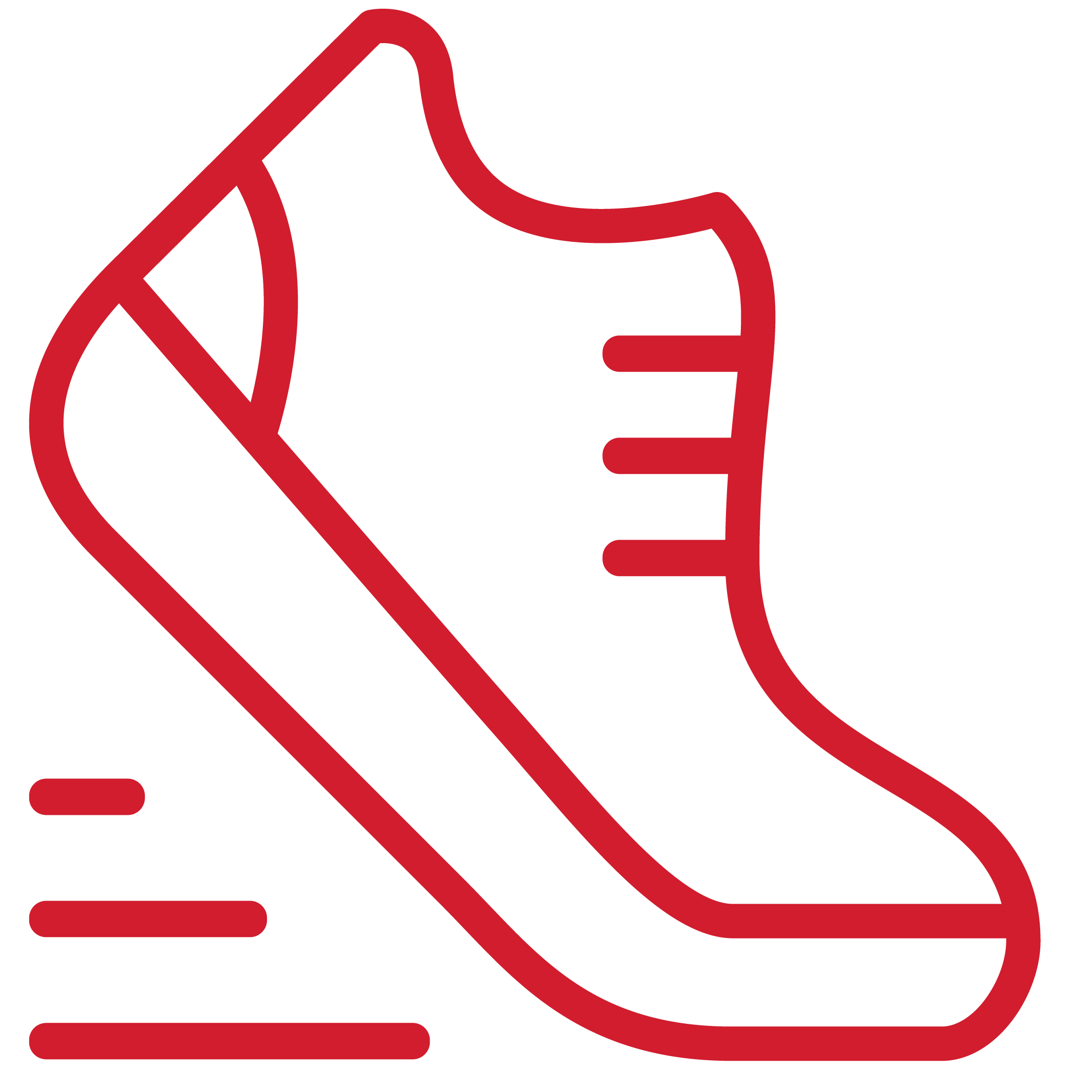 ícono de zapatilla