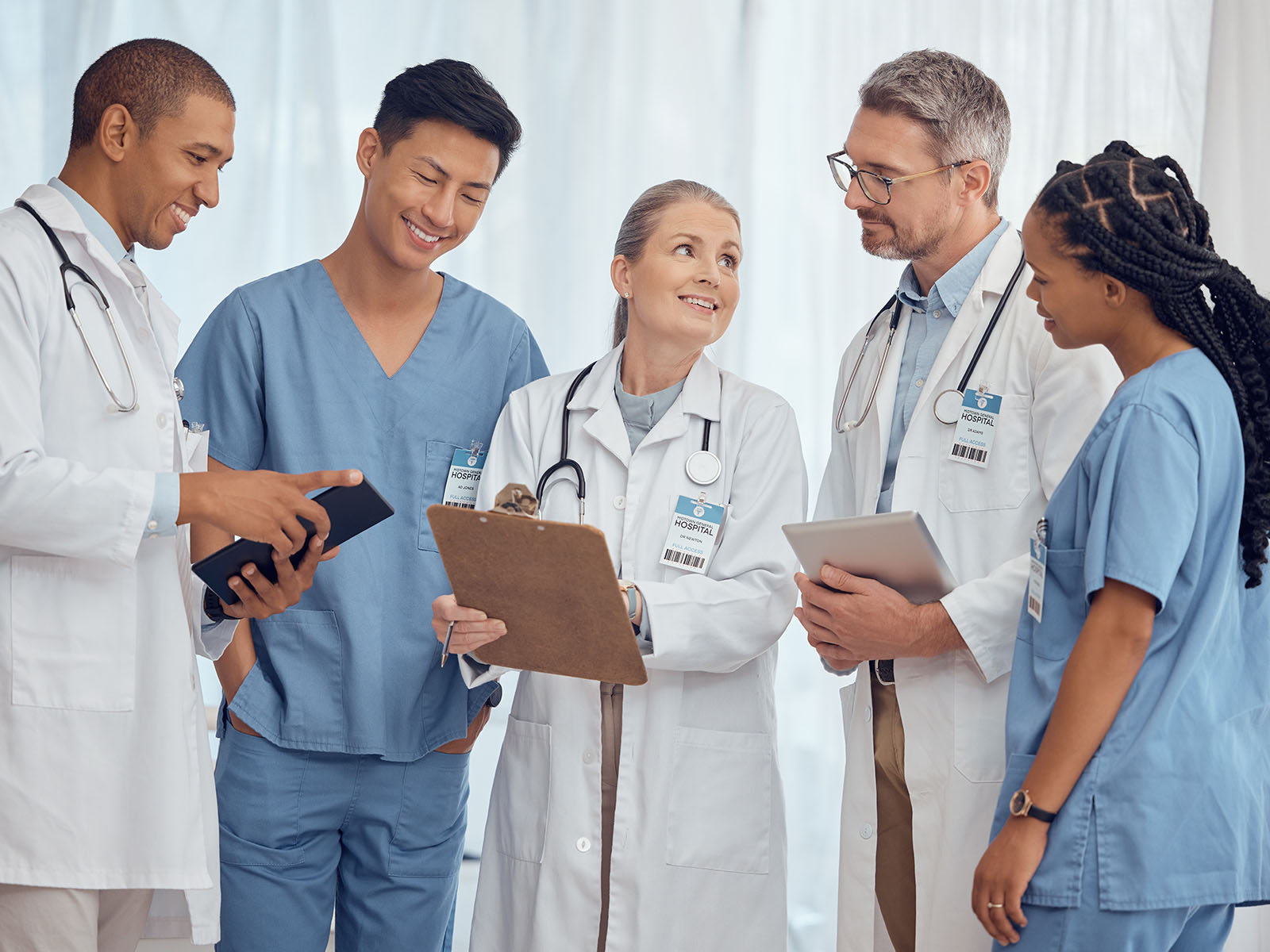 Outdoor Protrait of Medical Team